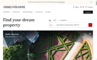 Engel & Völkers - Butte Real Estate website