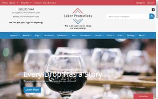 Laker Promotions website