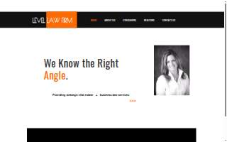 Level Law Firm_Home website