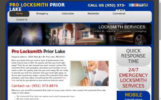 Pro-Lock MN website