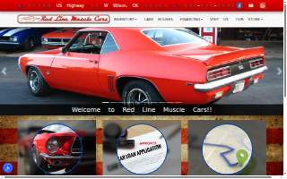 Redline Auto Sports Detailing Division website