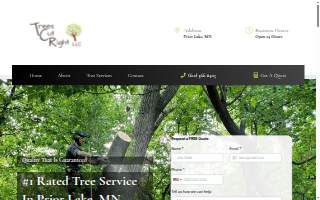 Trees Cut Right website