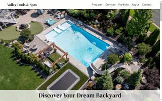 Valley Pools & Spas of Chaska website