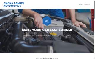 Anoka Ramsey Automotive website