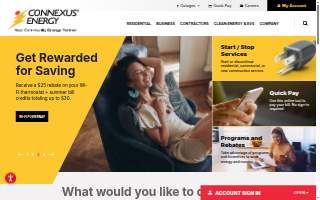 Connexus Energy website