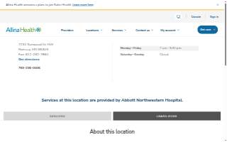 Courage Kenny Sports & Physical Therapy – Ramsey website