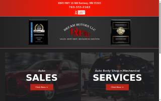 Dream Motors LLC website