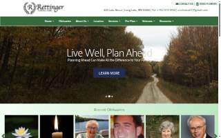 Rettinger Funeral Home of Ramsey website