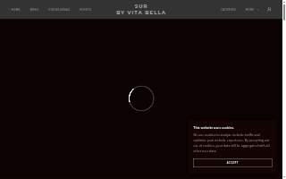 SUR by Vita Bella website