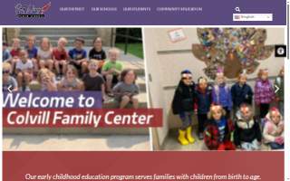 Colvill Family Center website