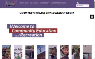 Community Education website