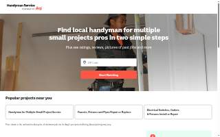 Handyman Home Service LLC website