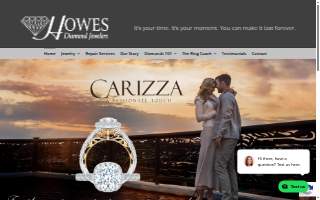 Howes Diamond Jewelers website