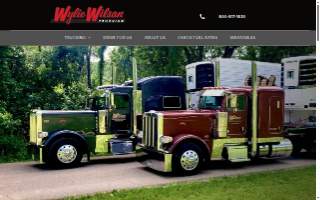 Wylie Wilson Trucking Inc website