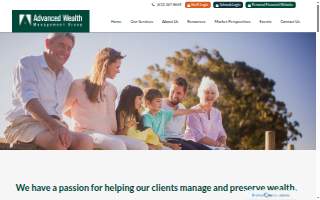 Advanced Wealth Management Group of Richfield website