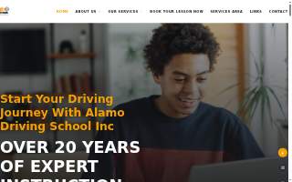 Alamo Driving School of Richfield website