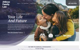 Atticus Family Law, S.C. of Richfield website