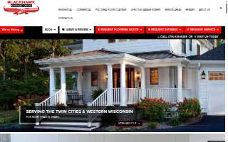 BlackHawk Garage Door website