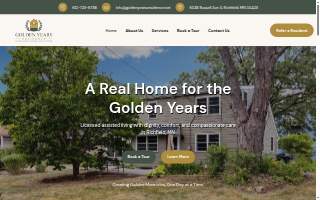 Golden Years Residence website