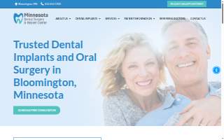 Minnesota Dental Surgery and Implant Center website