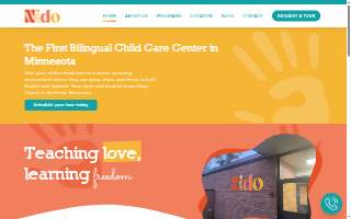 Nido Child Care Center website