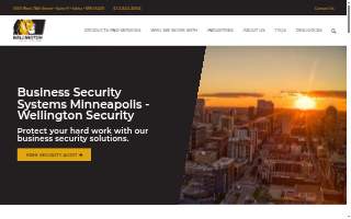 Wellington Security Systems of Richfield website