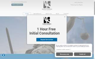 Austin J. Swisher Law Office website