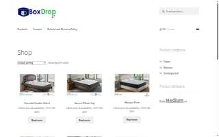 Box Drop Rochester website