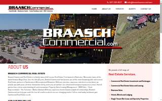 Braasch Commercial Real Estate website
