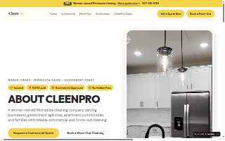 CleenPro website