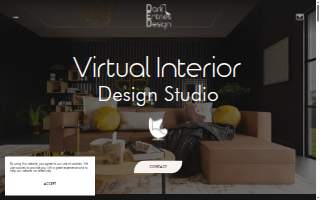 Dark Entries Design website