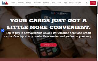 First Alliance Credit Union website
