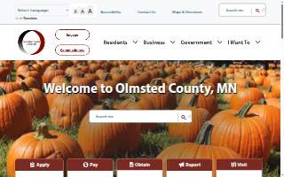 Olmsted County Surveyor website