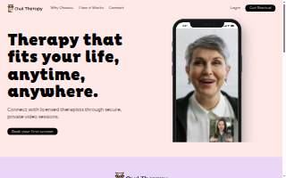 OWL Therapy Services website