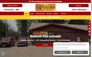 Paul's Lock & Key Shop, Inc website