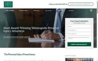 Schwebel, Goetz & Sieben, P.A. of Rochester website