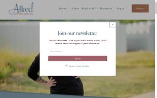 Terri Allred Consulting website