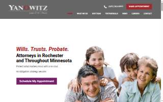 Yanowitz Law Firm, PLLC website
