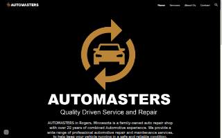 AutoMasters website