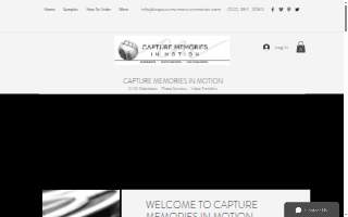 Capture Memories In Motion website