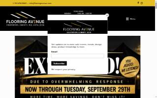 Flooring Avenue website