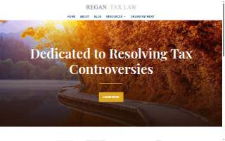 Regan Tax Law of Rogers website
