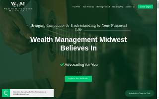 Wealth Management Midwest of Rogers website