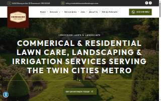 Creekside Lawn & Landscape website