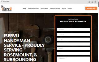 iservu Handyman Service website