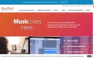 MacPhail Center for Music – Apple Valley website
