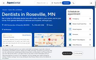 Aspen Dental - Roseville website