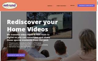 Astound Video Duplication and Transfer website