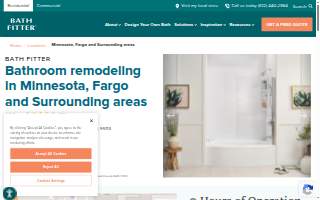 Bath Fitter of Roseville website