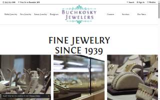 Buchkosky Jewelers website